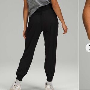 Lululemon Sun Setter Jogger Black Four Way Stretch Women’s Large